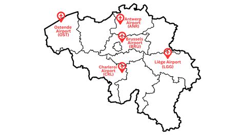 List of airports in Belgium .